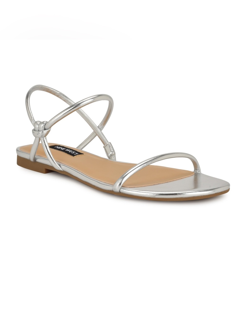 ♥️Nine West Women's Maizy Strappy Flat Slip-On Sandals